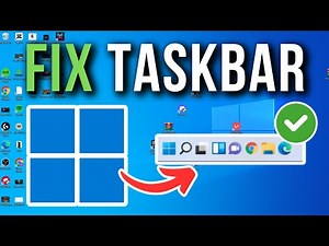How To Fix Windows 10/11 Taskbar Not Working - Full Tutorial