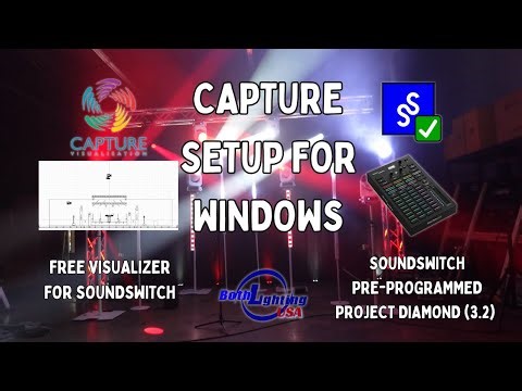 How to use our Capture Visualizer for Sound Switch on Windows | Both Lighting USA Diamond 3.2 File