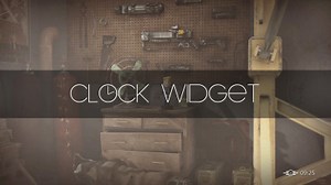 Clock Widget - Show Real Time While Loading