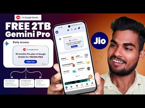 Jio Gemini Offer - How to Claim Jio Gemini Offer free !!