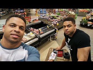 Grocery Shopping| Leg Training| Vlog #11| @hodgetwins