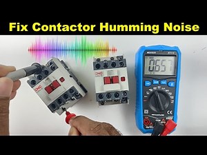 How to repair Contactor if abnormal chattering Sound is Coming ‪@TheElectricalGuy‬