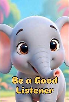 BE A GOOD LISTENER | Moral Story for Kids