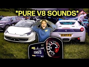 Ferrari 458 AMAZING V8 SOUNDS and POV DRIVE