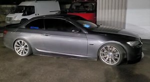 BMW 325D in today for a custom stage one remap with EGR and DPF...