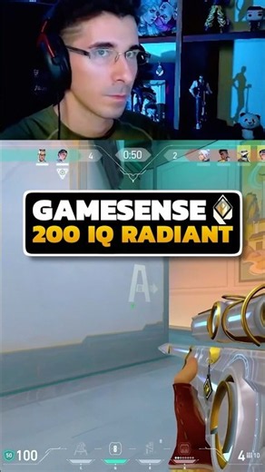 Gamesense de 1 Top Radiant (4 - 2) 🏆 gameplay valorant live stream highlights daily clips shorts
