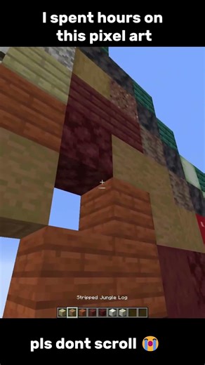 I spent days on this Minecraft art... ‪@dream‬ ‪@DaquavisMC‬ #minecraft #viral #shorts