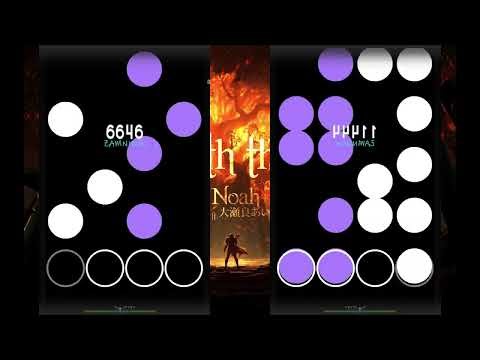 osu!mania: Rebirth the end; Normal vs Buffed version comparison