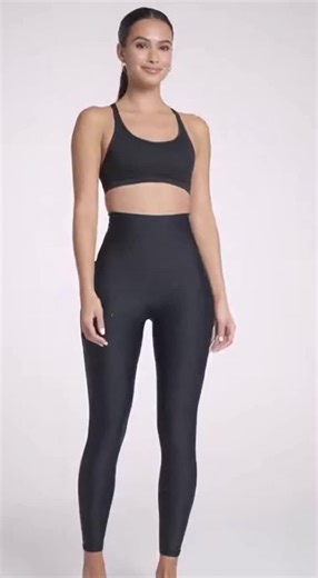 "AirSlim High Waist Super Leggings/ Smooth & Snatched Fit" #ShapingLeg...
