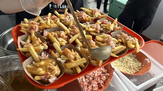 ‘How can you go wrong?’: Hundreds attend second annual PoutineFest in Portland