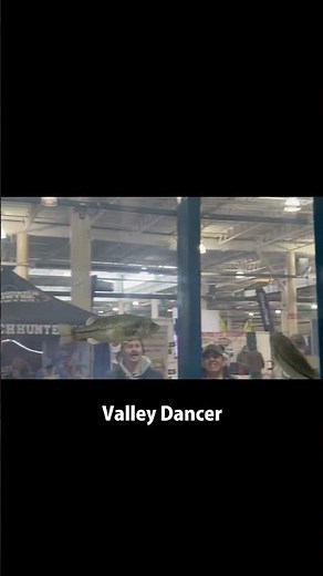 Custom Fishing Lure: Valley Dancer in Action