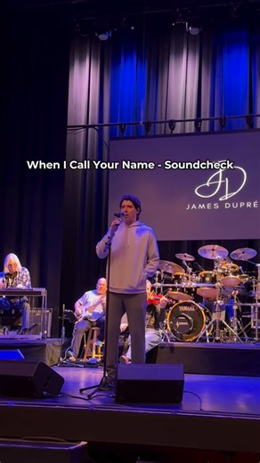 James Dupré on Instagram: "Y’all said you wanted the full band version… here it is 🎶 ‘When I Call Your Name’ - soundcheck version. #countrymusic #vincegill #tourlife"