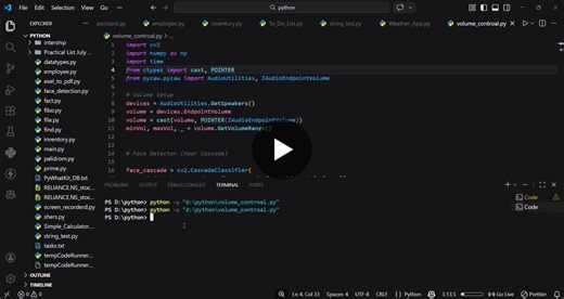 #python #ai #computervision #innovation #developerlife | Jay Prajapati