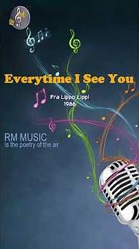 Everytime I See You - Fra Lippo Lippi https://youtu.be/T_i8aYKJYtQ #pop #rock