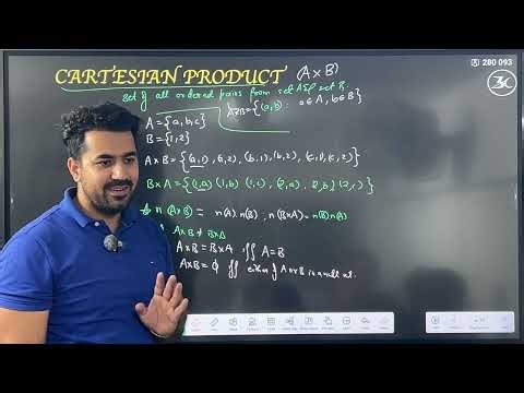 CLASS 11 MATHS RELATIONS | CARTESIAN PRODUCT, DOMAIN, RANGE & CODOMAIN EXPLAINED 🔥