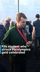15K views · 88 reactions | Ben Sandilands, who set a new world record at the Paris games was back at Elmwood College in Cupar where he celebrated his success with fellow students in a polytunnel. The 21-year old stormed to victory in the men's T20 1500m, setting a new world record. https://i.stv.tv/4fgzywz | STV News | Facebook