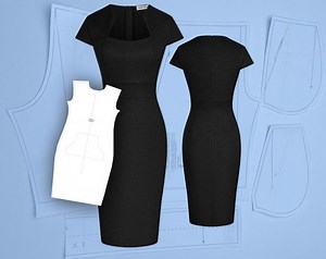 Vintage 60s Dress - Sewing Pdf - Sewing Pattern - 50s 70s Dress - Instant Download PDF File - Etsy UK