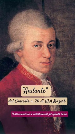 In lavorazione la celebre melodia in un adattamento didattico per flauto dolce