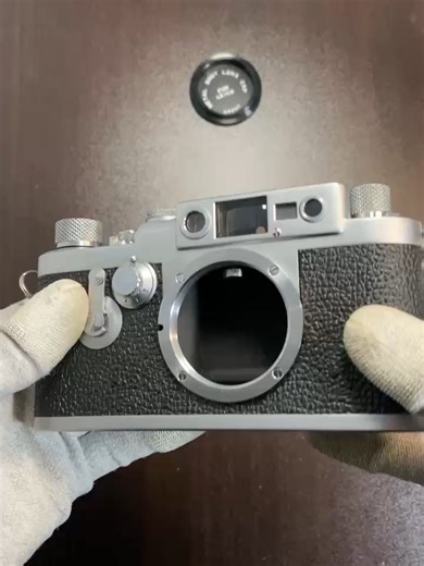 Leica IIIG 35mm Film Rangefinder Camera - Condition & Function Test Video Link in bio to bid! #LeicaIIIG #LeicaCamera #RangefinderCamera #FilmCamera #VintageCamera