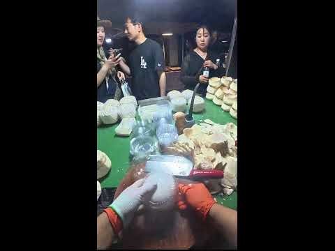 Street Food POV | Real-Time Coconut Prep with Intact Meat & Water | Ambient Sounds Only
