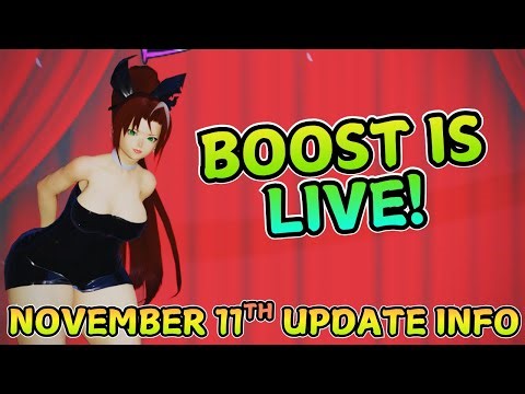 [PSO2 NGS] Boost Is Live! | Update Info - November 12th