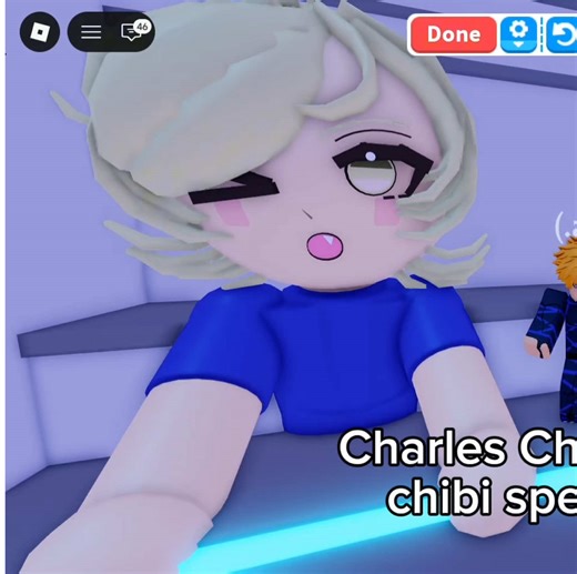 Charles Chevalier 3d chibi speed build~ I had no idea what I was doing🥲 #bluelock #roblox #adoptme #charles #charleschevalier