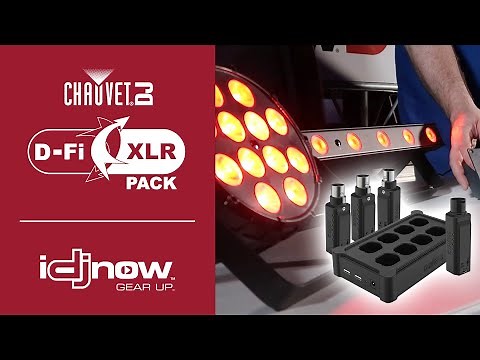 Make your lighting wireless! Chauvet Dj D-Fi XLR Pack | I DJ NOW