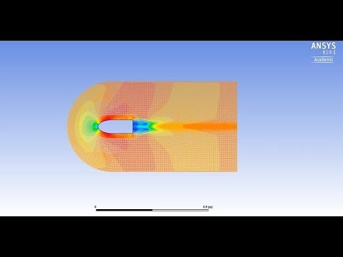 ANSYS FLUENT Tutorial: Flow Simulation Across a Projectile