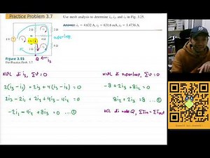 [ID] Practice Problem 3.7 Fundamental of Electric Circuits (Alexander/Sadiku) 5th Ed - Superloop