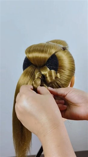 Easy Knotted Hair Bun Tutorial #fblifestyle | Ma Esther Azarcon Longcayana