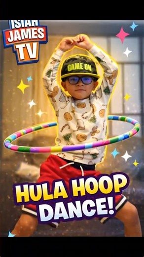 🌀 Hula Hoop Dance Fun with Isiah James!