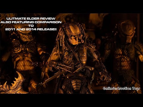 NECA Ultimate Elder Predator Review (Featuring 2011 vs 2014 vs 2023 Release)