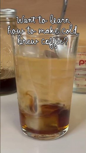 Want to learn how to make cold brew coffee at home? It's easier than you think! #coldbrew