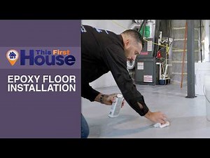 What an Epoxy Installation Looks Like | This First House