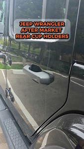 🚙 Jeep Wrangler JLU Rear Cup Holder Rear cup holders fit seamlessly into your Jeep! Made from durable ABS plastic and featuring built-in OEM-style rubber inserts, it keeps your drinks secure—even on the roughest trails. Comes as a complete unit—just remove the factory panel and pop this one in. Use code JH10 for 10% off your order! 🚚 Free Shipping North America Wide! #jeepwranglers #jeep #jeeplife #jeepwrangler #x #jeeplove #jeepnation #jeeps #rr #offroad #jeepfamily #jeepers #jeepgirl #jeepwr