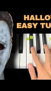 How to Play The Halloween Theme on the Piano Made Easy