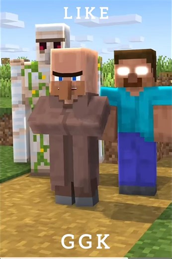 villager vs pillager who will win #minecraft #bedwars #gaming