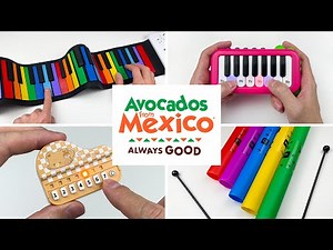 Avocados From Mexico commercial jingle on cool instruments!