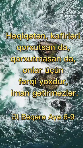 Quran Ayeleri Azerbaycanca - İslam Dini Hakkında Bilgi