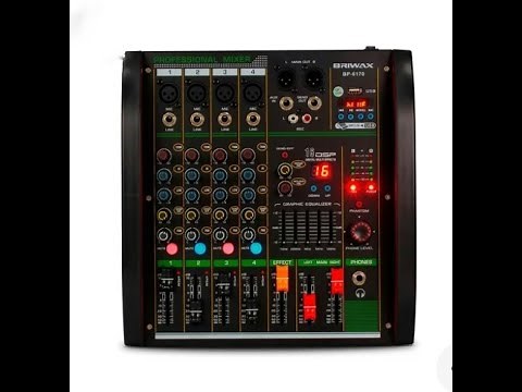 MESA DE SOM BRIWAX + CURSO RÁPIDO DE MIXAGEM!