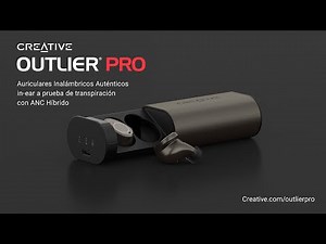 Creative Outlier Pro - Auriculares Inalámbricos Auténticos in-ear con ANC Híbrido