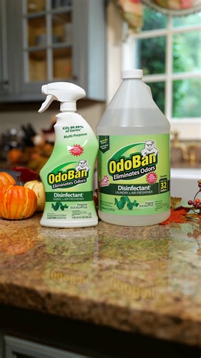 Burnt it? 😅 OdoBan® it! 💚 Freshen your kitchen and knock out tough cooking, drain and trash odors. | OdoBan