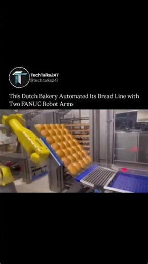 This Dutch Bakery Automated Its Bread Line with Two FANUC Robot Arms