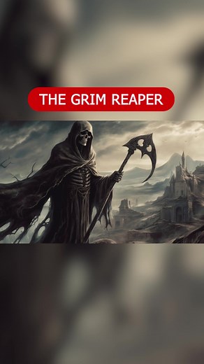 The Grim Reaper - The Personification of Death #grimreaper #death #mythology #myth #seeuinhistory