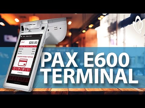PAX E600 POS Credit Card Terminal Product Spotlight | BNGPayments.net