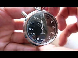 Vintage Gallet Chronograph Stop Watch