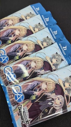 【ヴァイス】第2回 バラパック開封 GA文庫 ヴァイスシュヴァルツ開封 #shorts #開封動画 #tcg