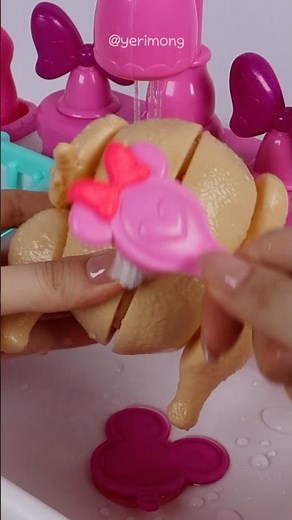 Satisfying Miniature: Minnie Mouse Kitchen Playset Unboxing ASMR (No talking)
