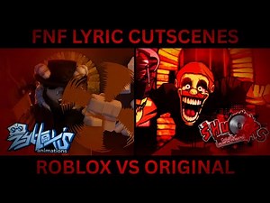 FNF LYRIC CUTSCENES IN ROBLOX 3 | zyltex's animations