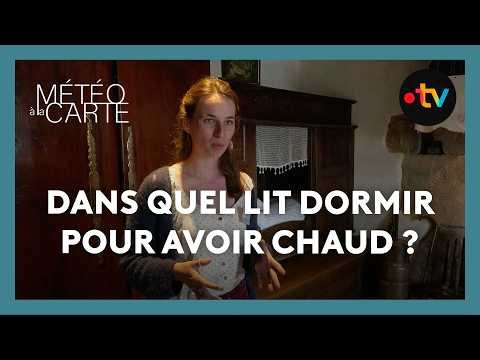 Dans quel lit dormir pour avoir chaud ? - Météo à la carte